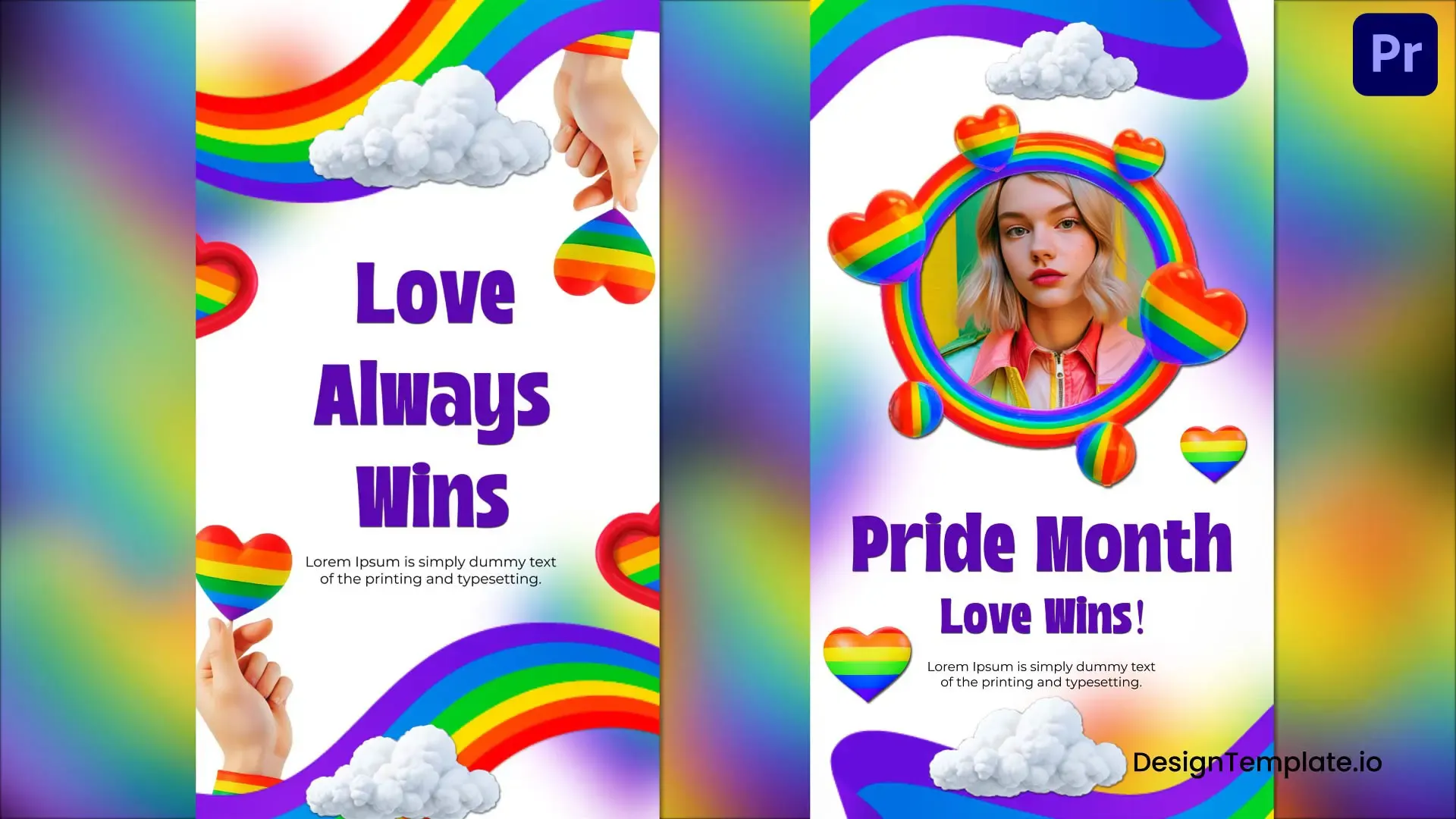 Vibrant Pride Day Instagram Story Template